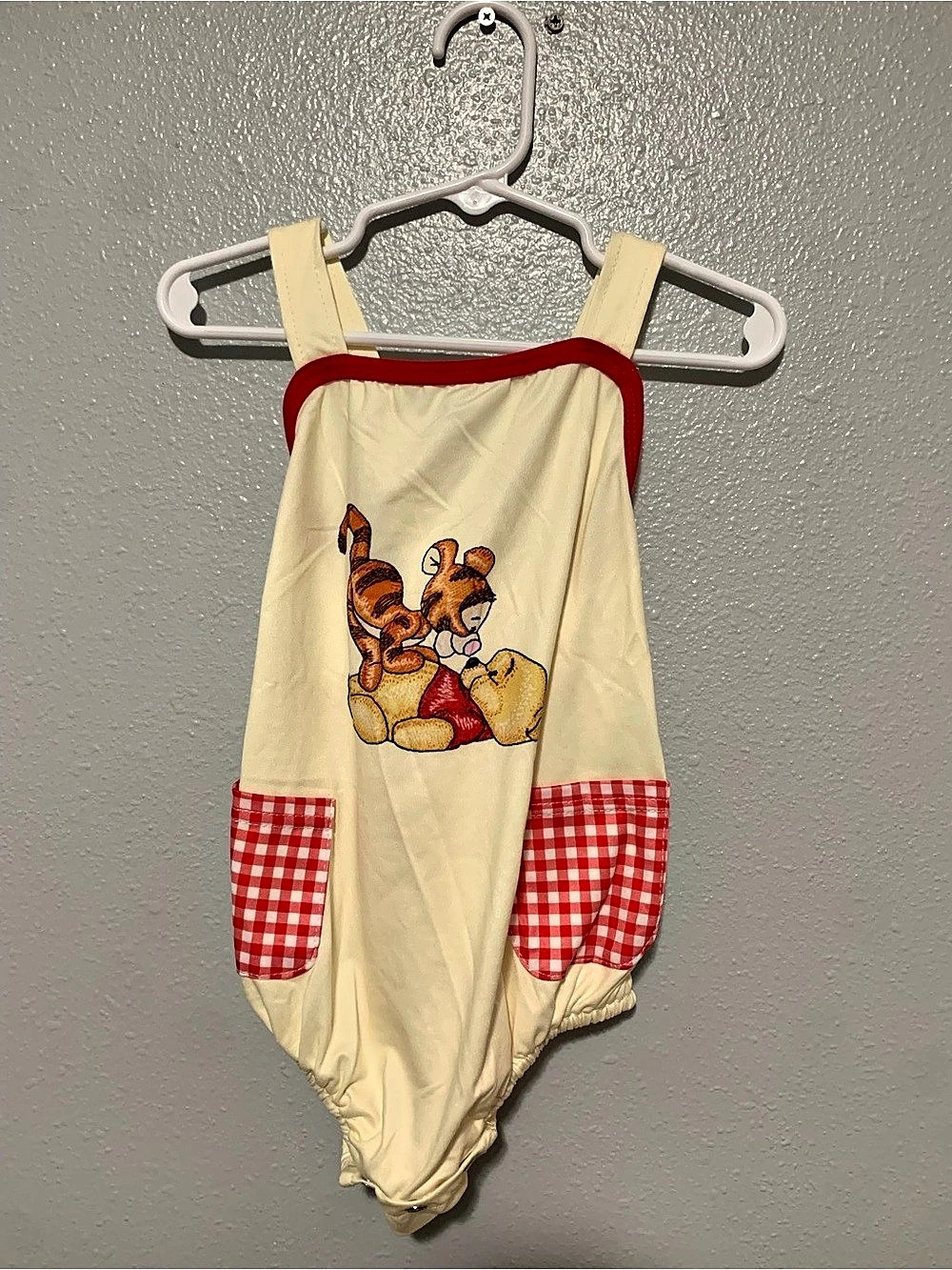 Disney Kids Character Gingham Overalls
